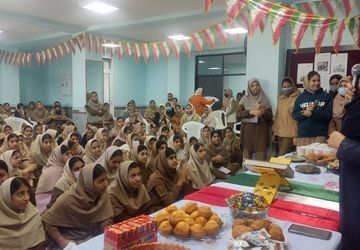 رایحه ظهور در هوای دبیرستان نمونه دولتی حضرت آسیه