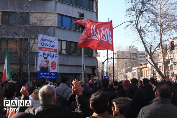 تهران در سوگ رهبر شهید انقلاب