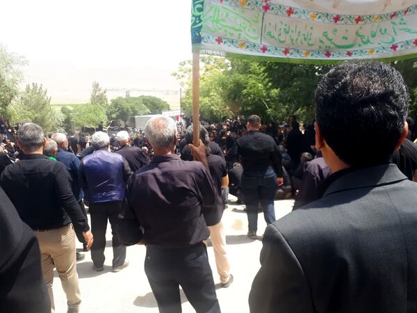 مراسم عاشورای حسینی در امامزاده دلاور آشخانه 