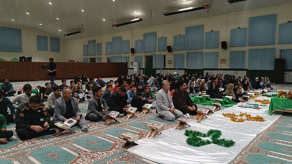  محفل  انس با قرآن کریم ماه رمضان در شهرستان مارگون