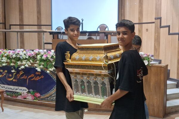 مراسم عزاداری دختران امام رضا (ع) ناحیه ۳ شیراز