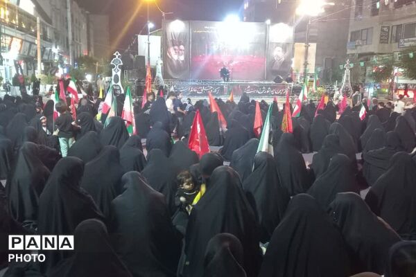 یکصد و سی و هشتمین اجتماع مردم انقلابی رباط کریم 