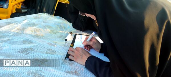 برپایی ایستگاه صلواتی آموزش و پرورش شهرستان سملقان 