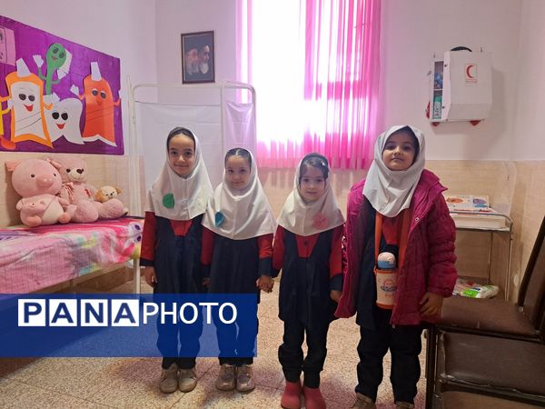 افتتاح اتاق بهداشت در دبستان دخترانه مالک‌ اشتر شهرستان ملارد