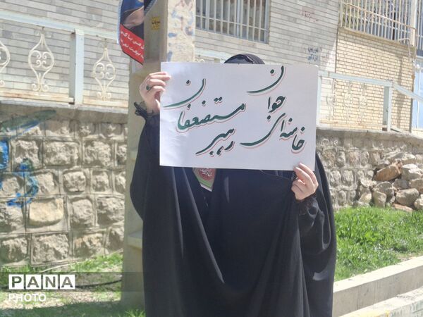 برپایی موکب توسط خادم الشهدای منطقه میانکوه