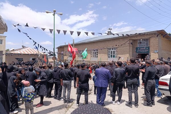 آیین عزاداری عاشورای حسینی در خوجین شهرستان خلخال