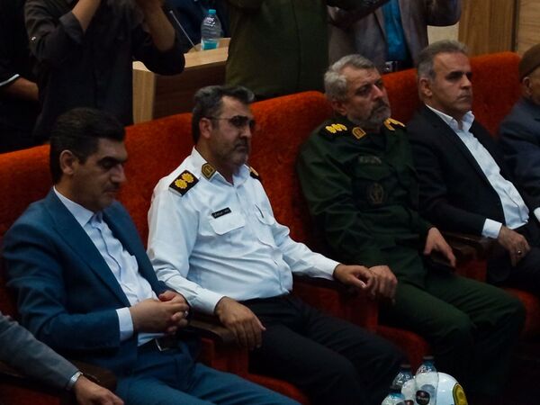 آیین تکریم فرماندار جدید شهرستان کاشمر 