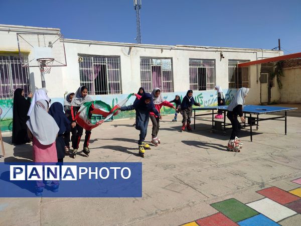 جشن پویایی و تندرستی در فدافن؛ المپیاد ورزشی مدرسه شهید نجفی به راه افتاد