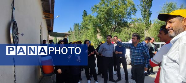 برگزاری مسابقات دارت در اردوی یک روزه مربیان پیشتاز سدبارزو شهرستان شیروان
