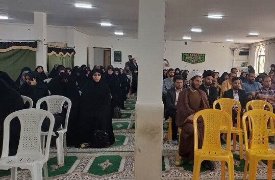 مراسم گرامیداشت هفته امور تربیتی در حوزه علمیه هشتگرد