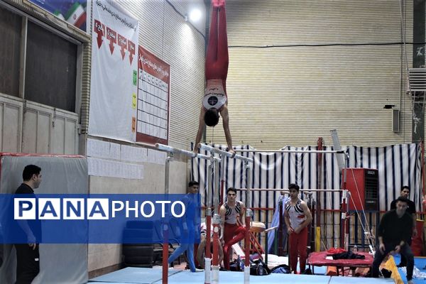 مسابقات انتخابی تیم ملی جوانان ژیمناستیک هنری در قم