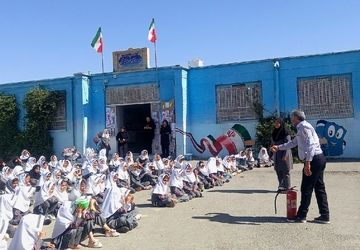 بزرگداشت روز آتش نشانی در فریمان