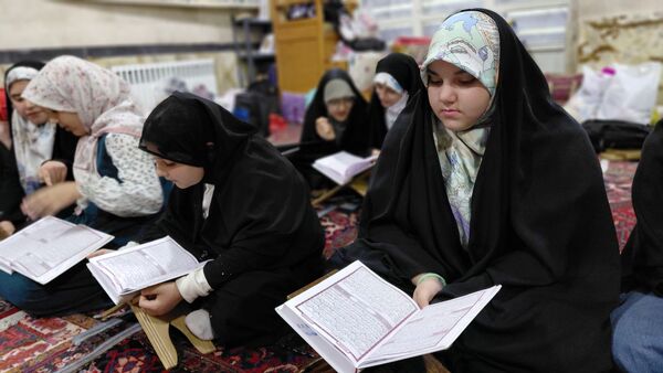 آخرین روز اعتکاف در مسجد جامع کرج 