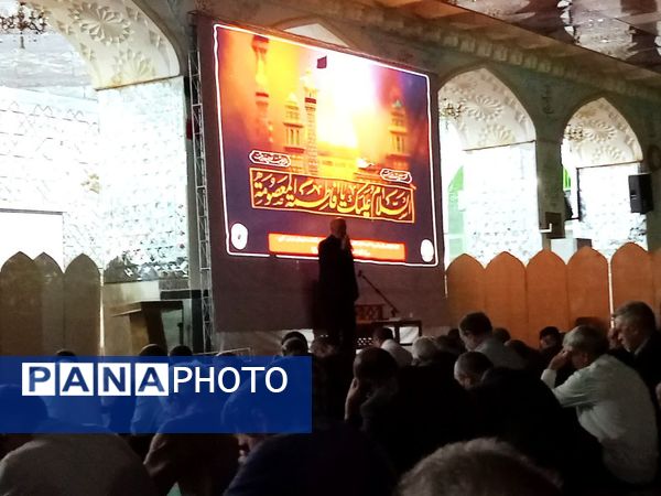 مراسم شهادت حضرت معصومه (س) در کاشمر