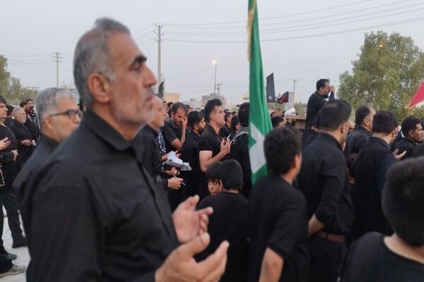 تجمع هیات‌های مذهبی در روز عاشورا