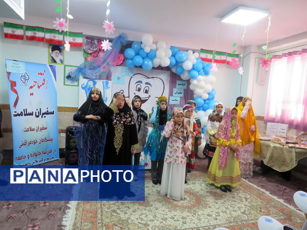 افتتاحیه جشنواره سفیران سلامت در منطقه پردیس با میزبانی مدرسه برکت تلاش 