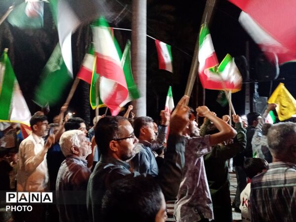 مردم فین هرمزگان با آرمان‌های انقلاب اسلامی