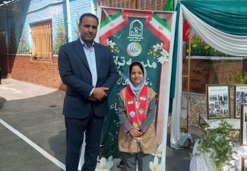 نواختن زنگ اولیا در دبستان دخترانه المهدی ناحیه دو مشهد