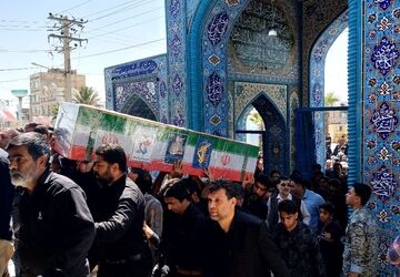 در امتداد عاشورا؛ بدرقه باشکوه شهید امنیت در زاهدان