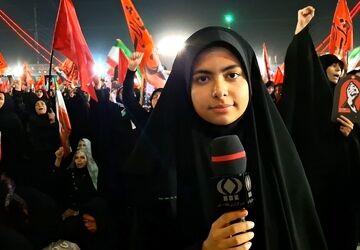  حماسه تشییع باشکوه رهبر شهید  انقلاب در بلوار پیامبر اعظم(ص) قم