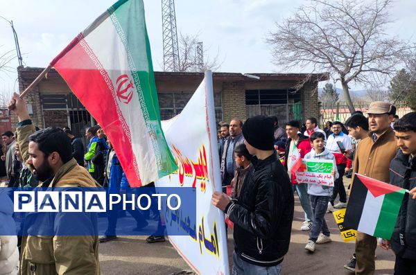 راهپیمایی۲۲ بهمن  شهرستان مانه 