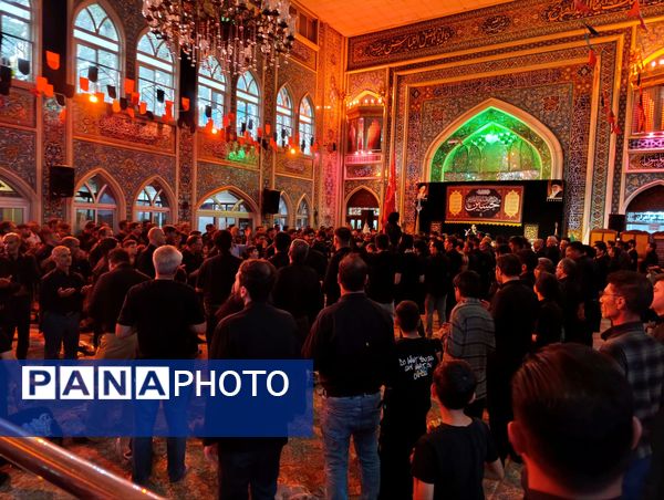 مراسم عزاداری امام حسین (ع) در شب تاسوعای حسینی 