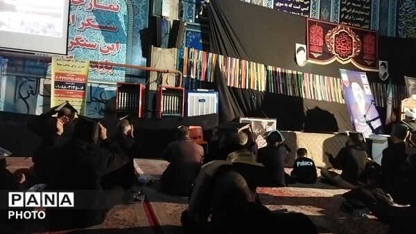 مراسم شب ۲۳ ماه رمضان در مسجد جامع نیشابور 