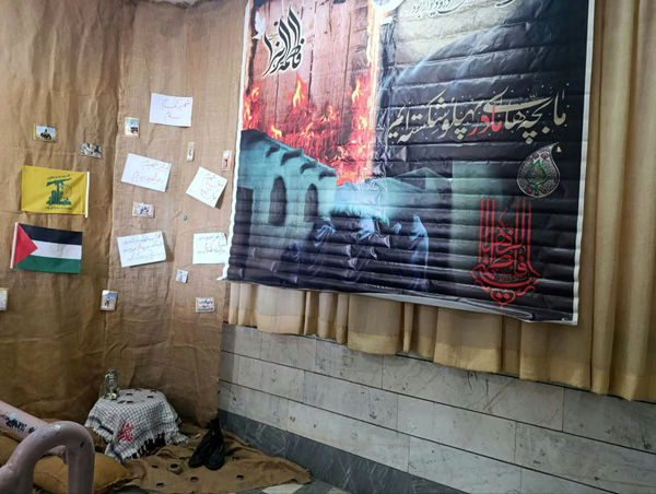 مراسم عزاداری ام ابیها(س) در دبیرستان محدثه قم