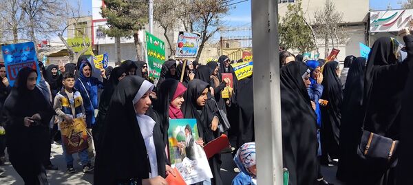راهپیمایی روز جهانی قدس در شیروان