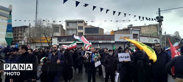 اجتماع بزرگ مردم کرج در راهپیمایی روز قدس