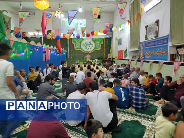 جشن عید غدیر در فدافن 