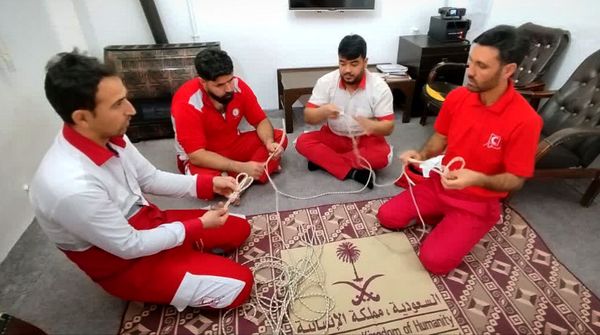 برگزاری دوره آموزشی امداد و نجات هلال احمر در آشخانه