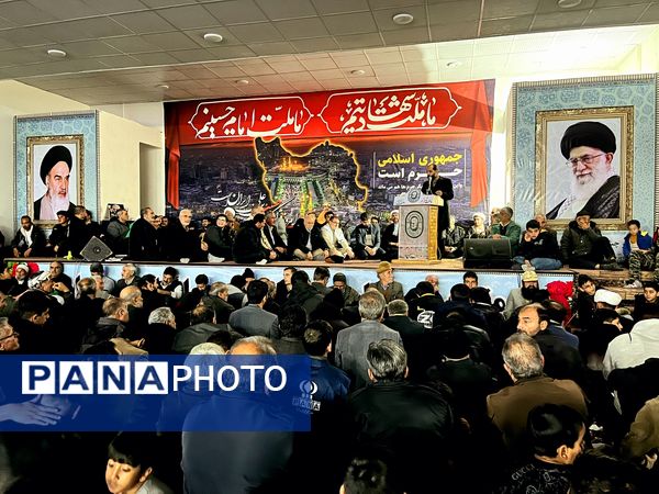 مراسم پنجمین سالگرد شهادت سردار سلیمانی در ناحیه سپاه سملقان