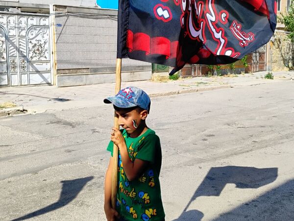 ایرانِ امام حسین، با پشتیبانی نونهالان پیروز است 