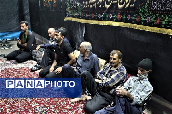 مراسم عزاداری دهه اول ماه صفر در روستای مومن آباد قم