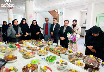برگزاری جشنواره غذاهای ایرانی در مدرسه حضرت معصومه (س) شهرستان خلخال