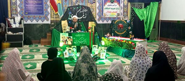 مراسم سوگواری و شهادت حضرت زینب (س) در مسجد المهدی معمولان
