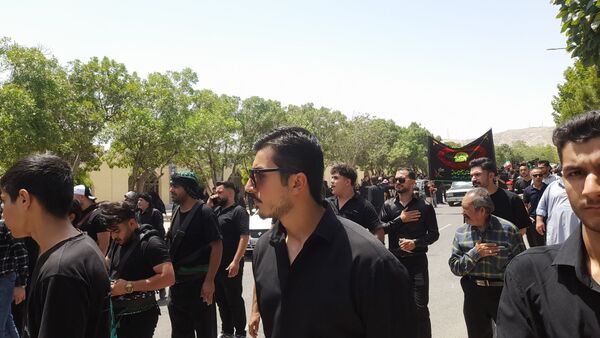 مراسم عزاداری تاسوعای حسینی در مشهد