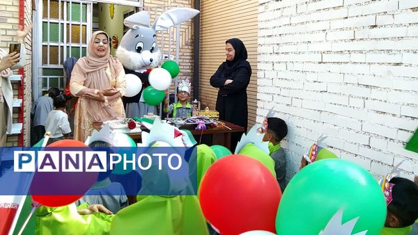 جشن غنچه‌ها با رنگ لبخند و امید