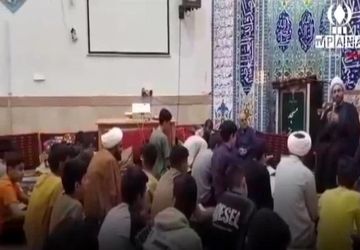 سه روز خلوت با خدا؛ حضور پررنگ نوجوانان سرخس در اعتکاف دانش‌آموزی