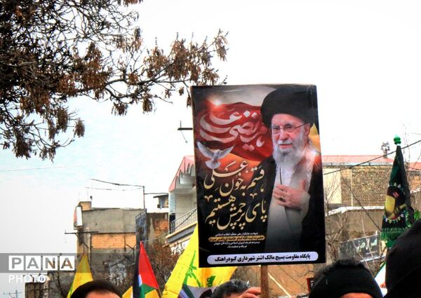 کبودراهنگ، مهد اتحاد نوجوانان و کودکان در روز قدس