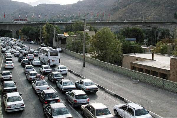 جاده چالوس یکطرفه شد