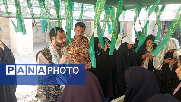 کاروان راهیان نور دانش‌آموزان دختر خراسان شمالی