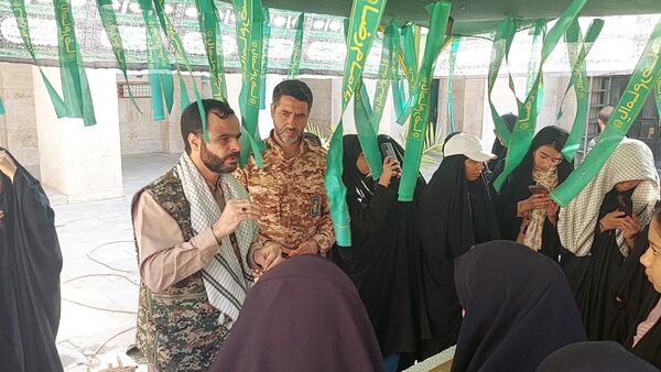 کاروان راهیان نور دانش‌آموزان دختر خراسان شمالی