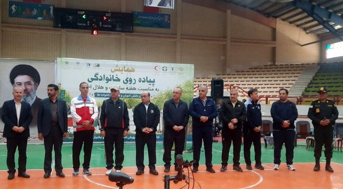  ریتم گام‌های سلامتی در شهرکرد 