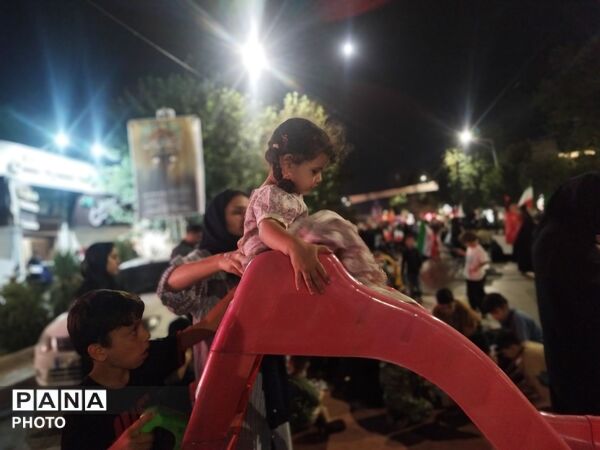 موکب فرهنگیان در صد و پنجاه و دومین شب در قاب پانا