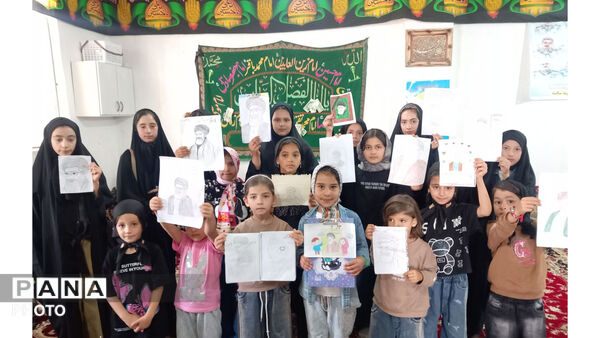 خوش آباد؛ کوچک و بزرگ در سوگ رهبر شهید 
