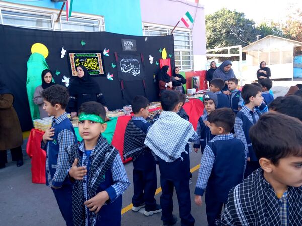 مراسم شهادت حضرت فاطمه(س) در مدرسه شهدای فرهنگی
