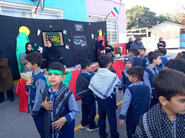 مراسم شهادت حضرت فاطمه(س) در مدرسه شهدای فرهنگی
