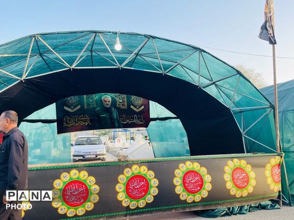 خدمت‌رسانی فرهنگی و مردمی در میناب به یاد شهدا